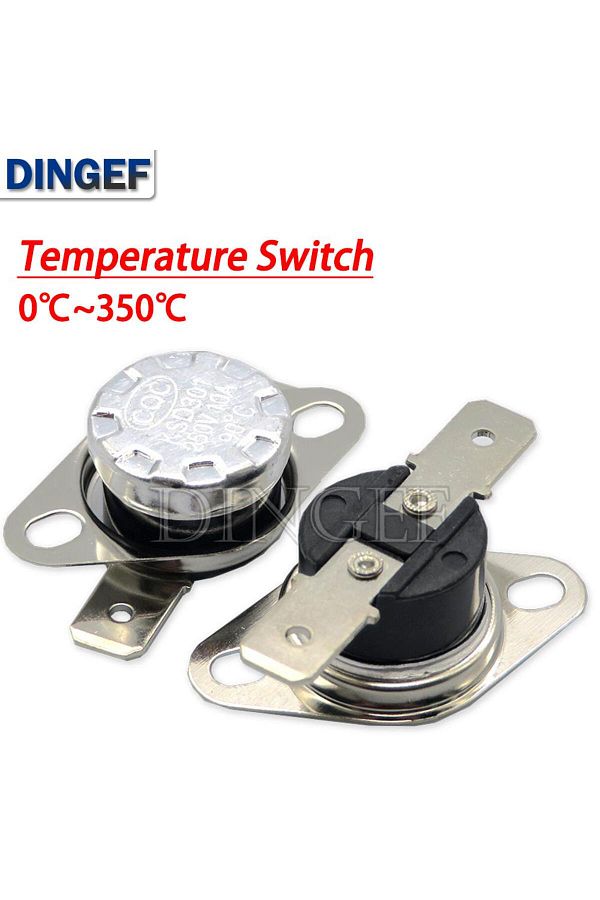 Choice-KSD301 Bimetal thermostat 0C~350C Temperature Switch Thermal Control 75C 85C 95C 105C 125C 135C 1... 1