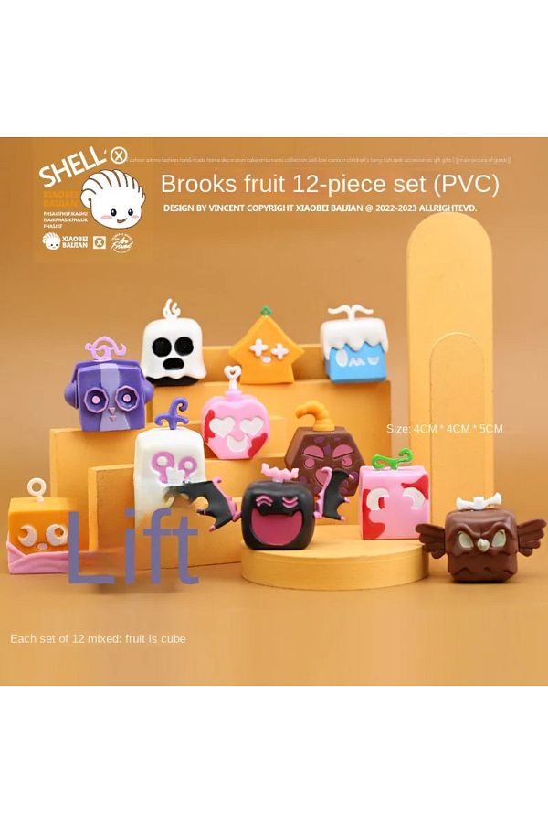 Choice-Decorations devil Brooks fruit blox fruits doll gift boy and girl birthday gift model 1