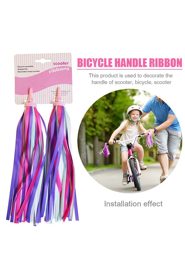 Bike tassels top