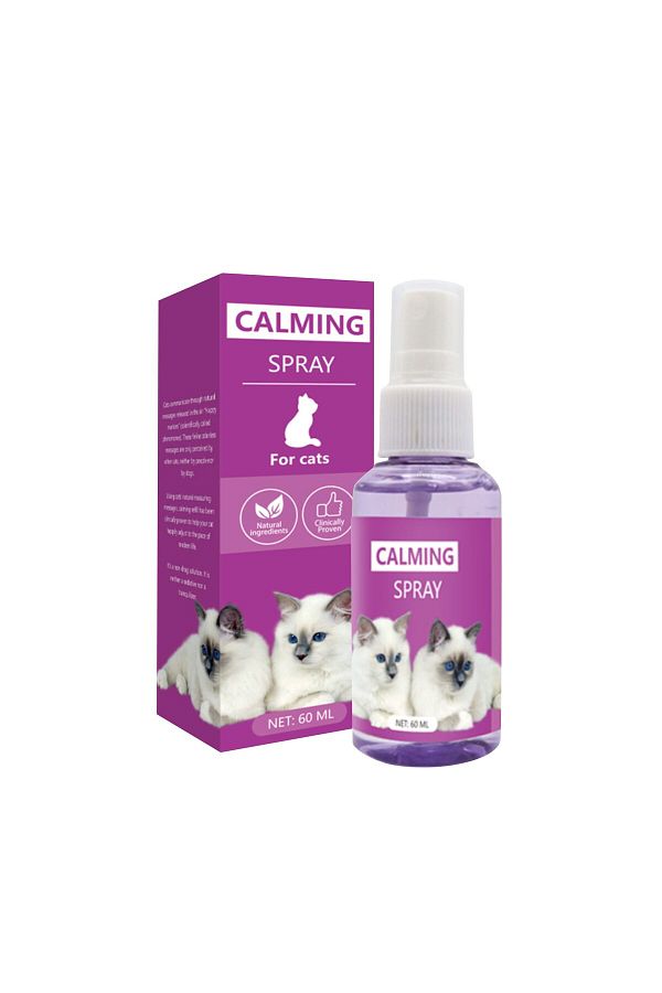 Cat stress spray clearance