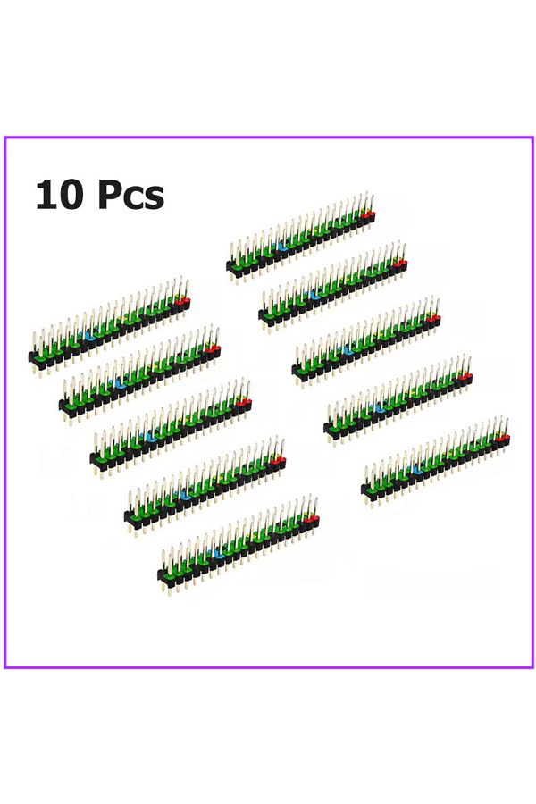 Choice-1PCS / 10PCS 2 X 20 Pin Male GPIO Header for Raspberry Pi Zero 2 W 1