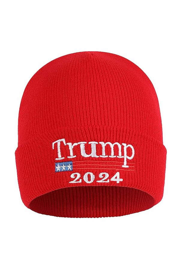 Trump knit cap top