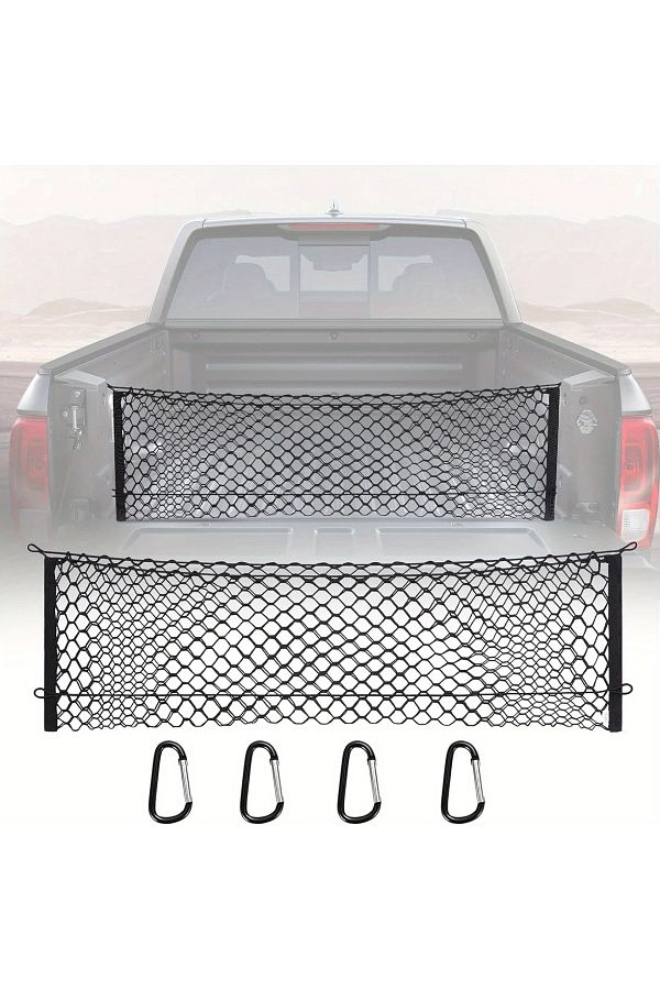 Truck bed storage net discount