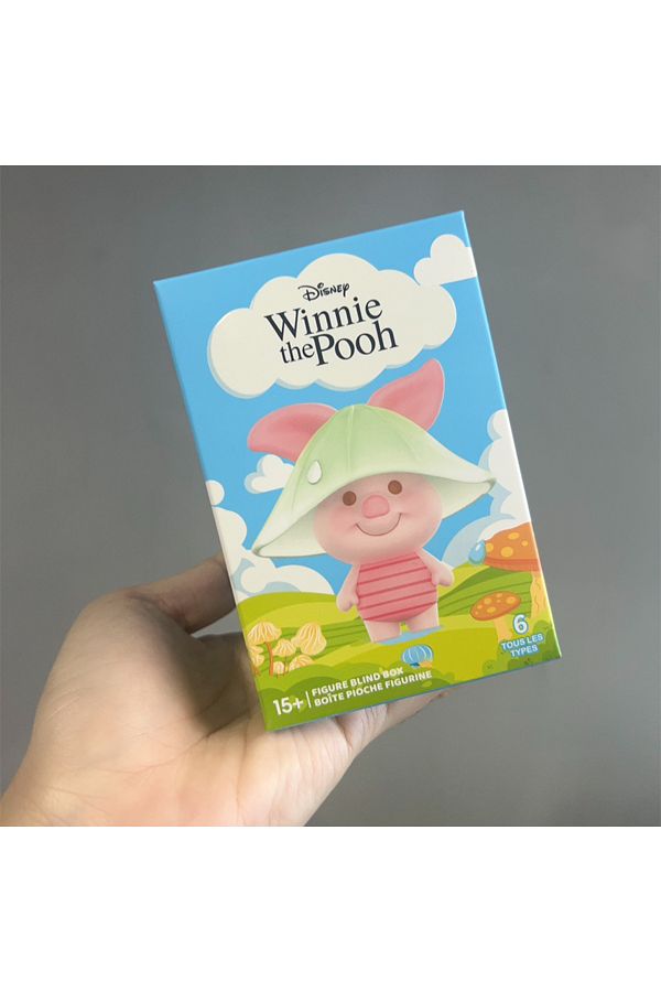 Miniso-MINISO Blind Box Winnie the Pooh series rainy season theme model doll kawaii animation surroundin... 1