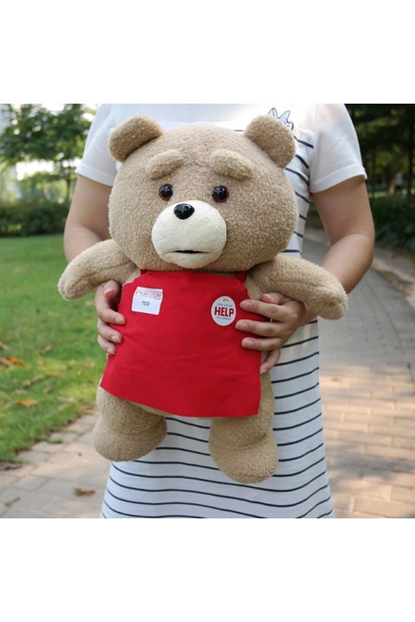 Choice Genuine 8 styles Movie Teddy Bear Ted 2 Plush Toys In Apron Soft Stuffed Animals Plush 45cm A bir. Trendyol
