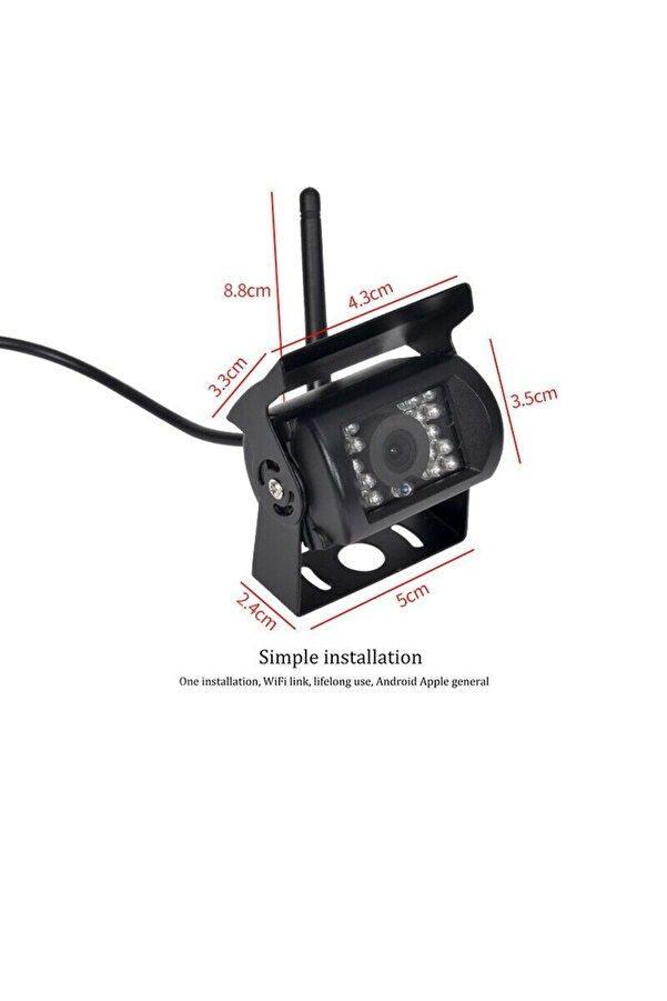 Choice Wireless Backup Rear View Camera System 7" Monitor Night Vision