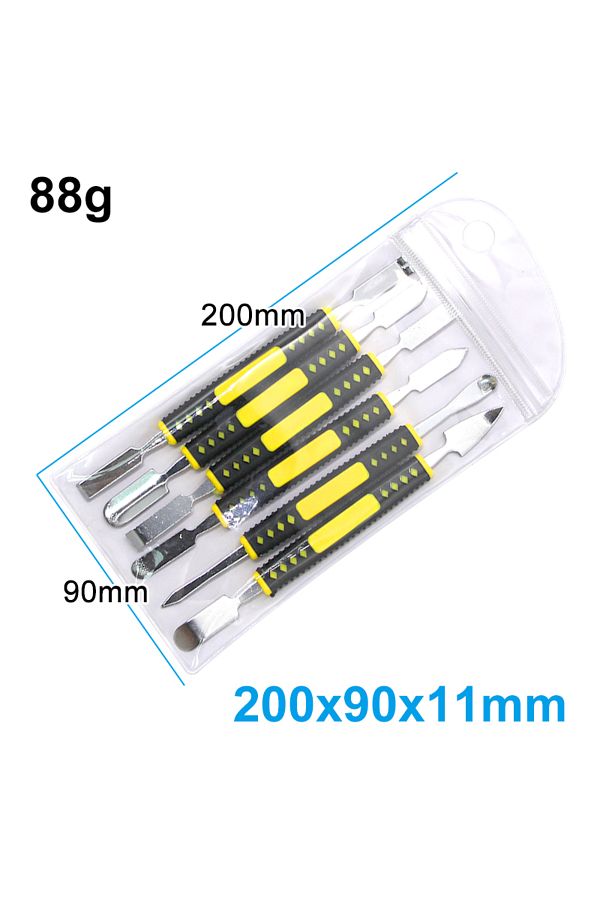 Choice-Hardened claw nail double headed pry bar 6-in-1 disassembly battery screen frame flat pry bar inj... 1