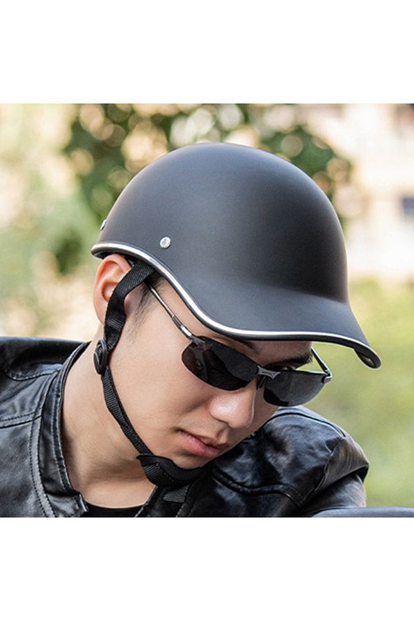 VKTECH Fashion Bike Helmet Extended Brim Baseball Hat Style Adult Electric Bicycle Helmets Impact Resist. Trendyol
