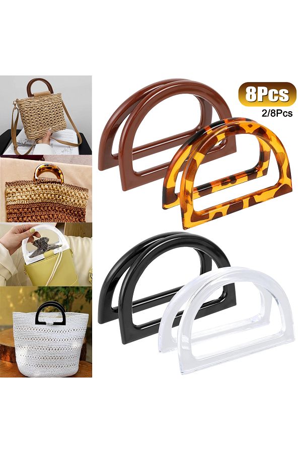 Choice Bag Handle Replacement D Shape Purse Handles Decorative Bag Handbag Handles Purse Making Supplies. Trendyol