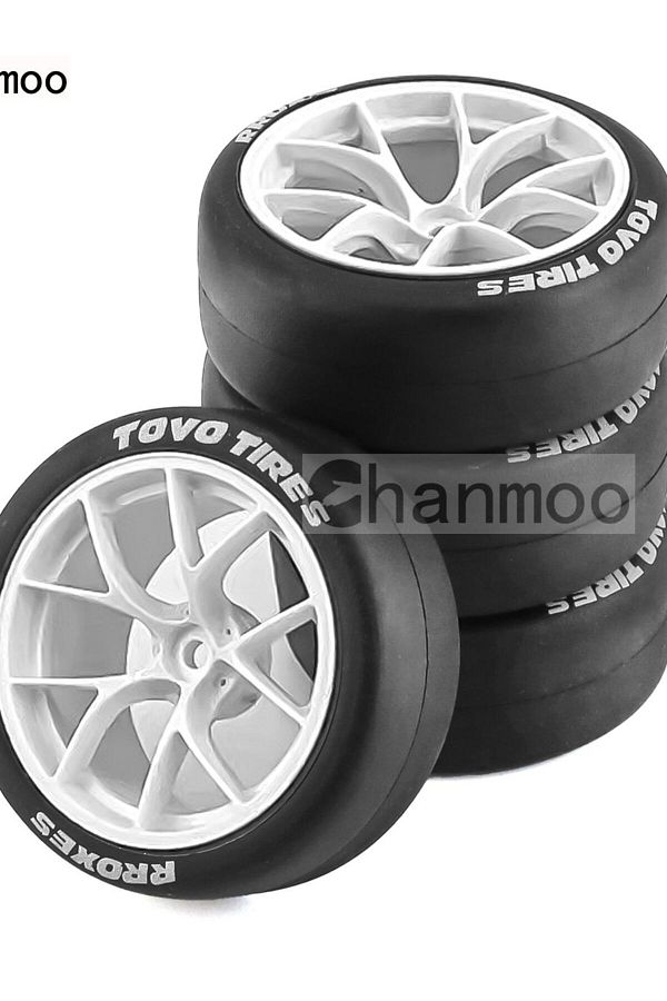Choice 1 10 RC Rally Drift Tires On Road Racing Car Wheels Tyre for 1 10 Tamiya TT01 TT02 XV01 XV02 PTG . Trendyol