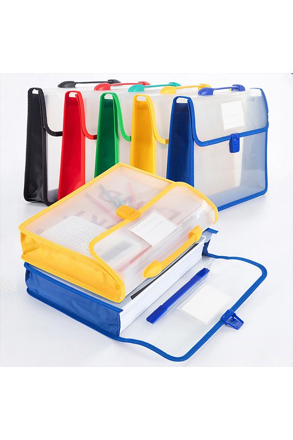 Choice-A4 Portable File Bag Briefcase Handbag Waterproof File Organizer Folders Paper Document Storage B... 1