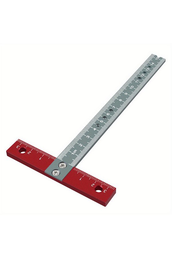 FNICEL-T Square Positioning Ruler, 170mm Aluminum T-Ruler, Laser Printed, Drafting Architect Ruler, Set ... 1