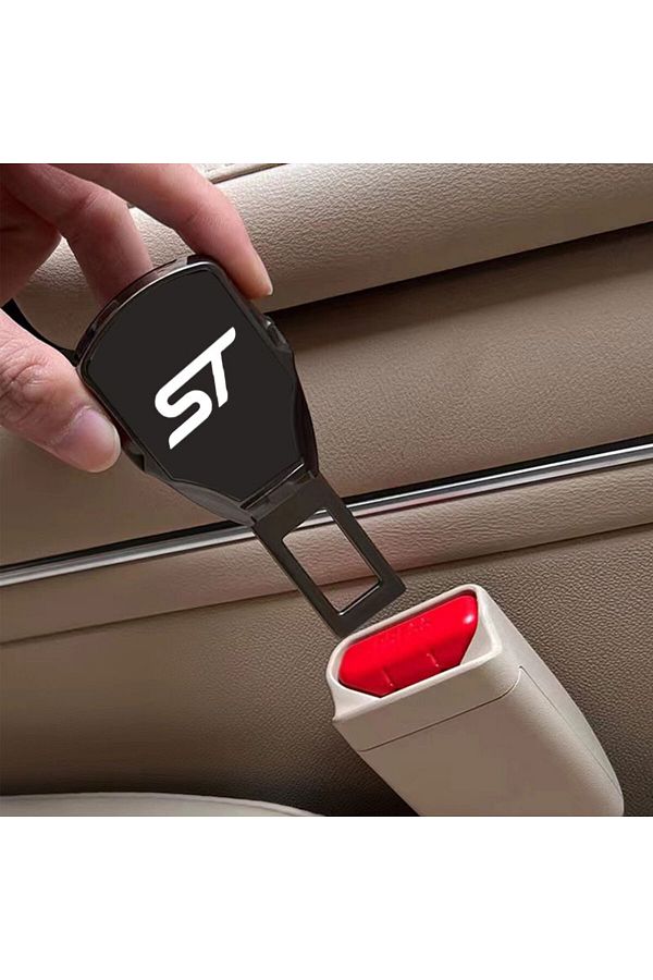 Choice Car Seat Belt Extender Seatbelt Lock Buckle Clip Plug Accessories For ST Logo Ford FOCUS Mondeo F. Trendyol