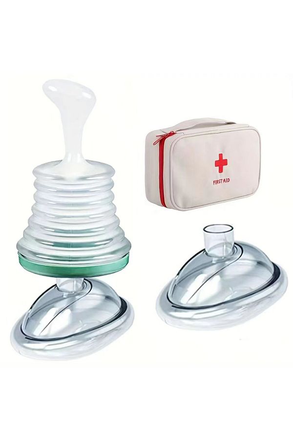 HOSPORT-Choking Rescue Device Choking Emergency Device Anti Suffocation Breathing Trainer Kit Airway Suct... 1