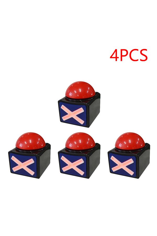 Choice-1-5pc Game Answer Buzzer Alarm Button with Sound Light Family Interactive Game Squeeze Box Knowle... 1