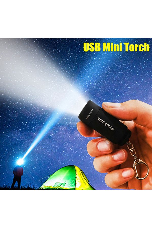 Usb rechargeable keychain flashlight new arrivals