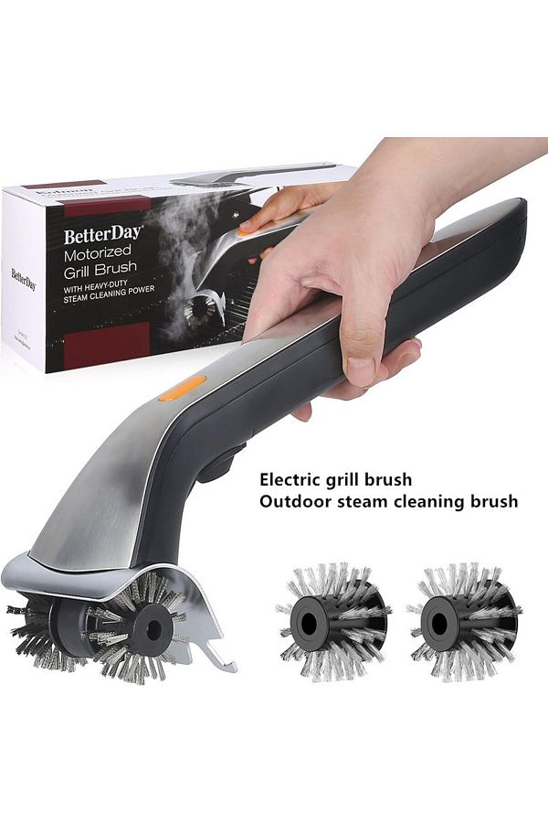Steam bbq brush discount