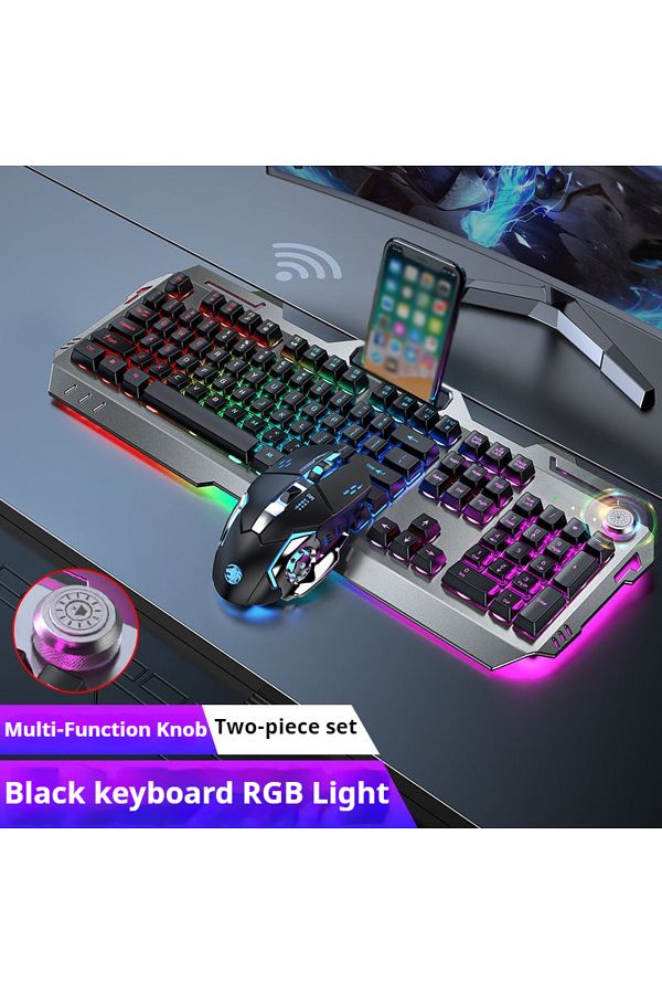 Choice-EWEADN Wireless Keyboard and Mouse Combo, LED Backlit Rechargeable USB Keyboards And Mouse Set, w... 1