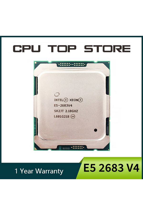 Choice-Intel Xeon E5 2683 V4 2683V4 2.1GHz 16 cores 40M 120W LGA 2011-3 CPU Processor 1
