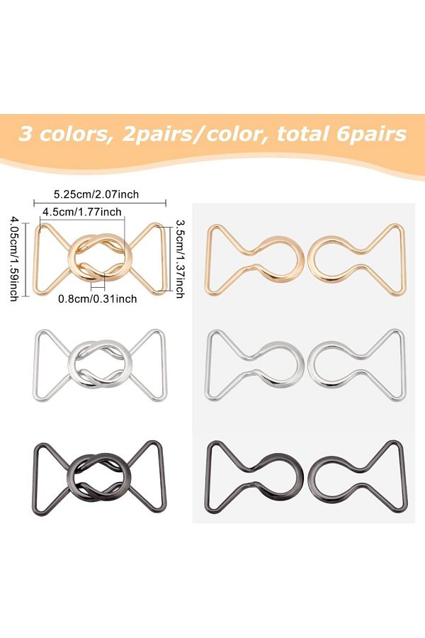 Interlocking buckle clearance