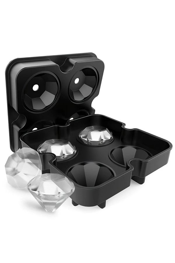Choice-Create Unique Diamond-Shaped Ice Cubes at Home with this DIY Ice Cube Tray Mold 1