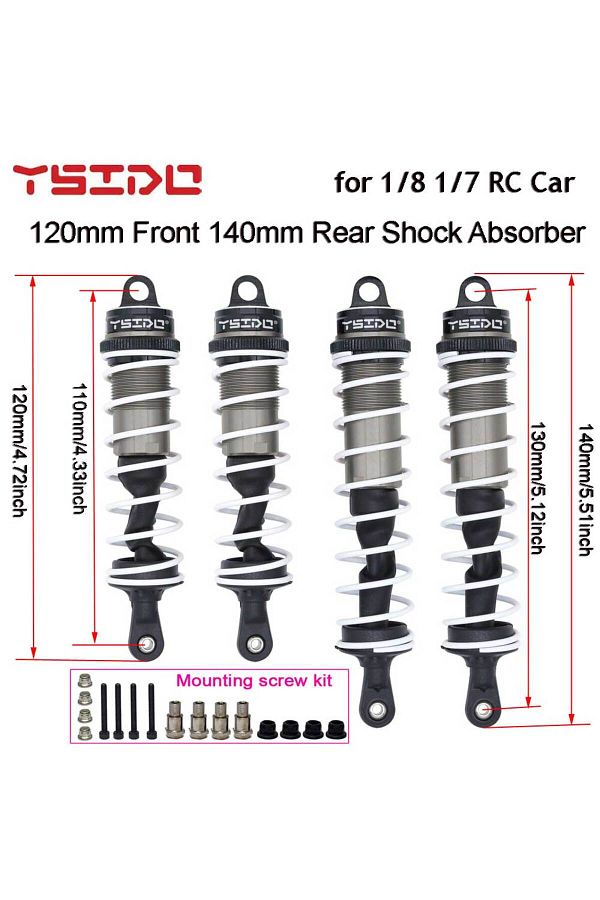 140mm rear shock deals