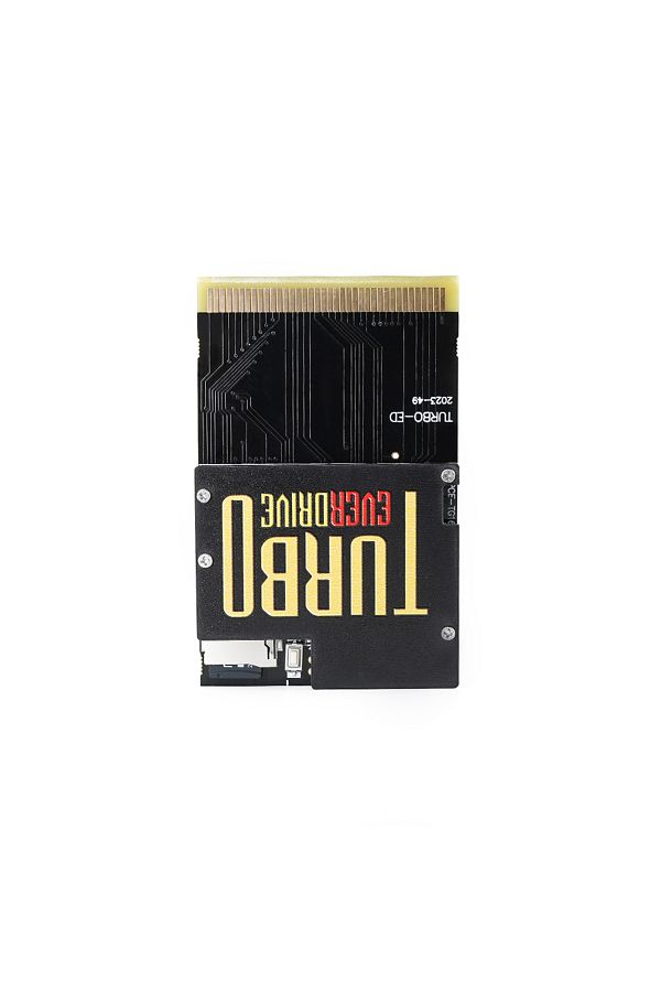 Choice-محرك أقراص فلاش لبطاقة الألعاب TURBO EVERDRIVE PCE لتخزين ملفات ألعاب NTSC / PAL لـ PC-Engine T... 1