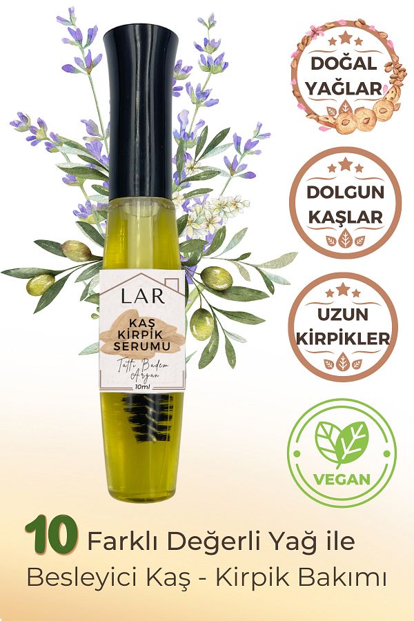 LAR-Rich Content Eyebrow and Eyelash Serum 10 ml 1