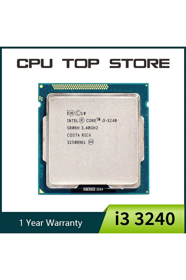 Intel-Intel Core i3 3240 3.4GHz 2-Core 3MB Cache CPU Processor LGA 1155 1