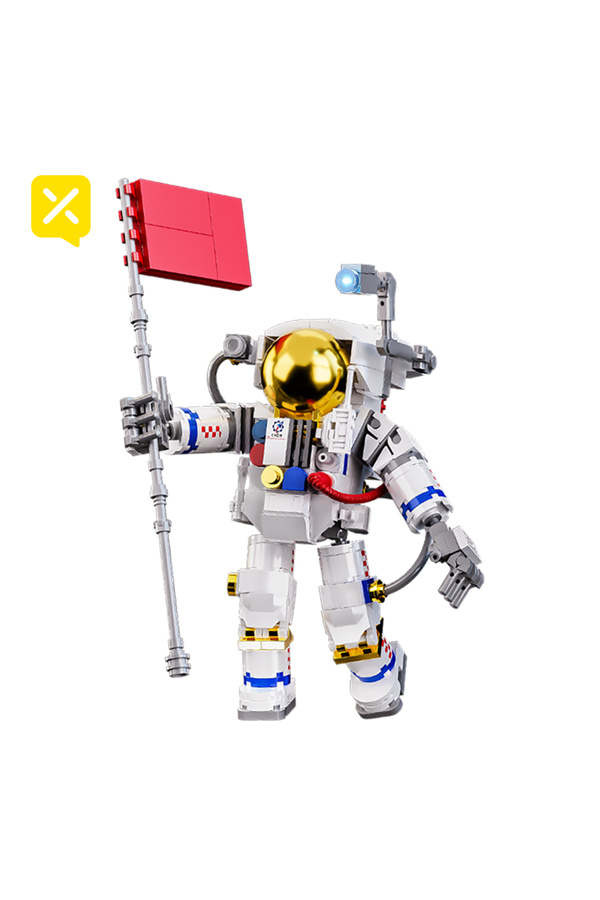 Choice-00005 271PCS ToylinX Space Astronaut Building Block Set, Flexible Astronaut Model, Spaceman Toys as 1