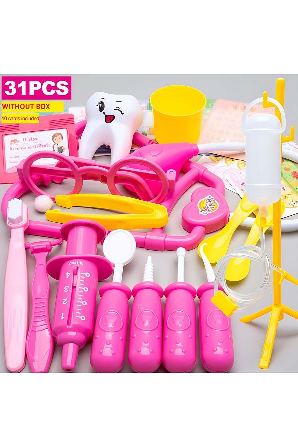 Toddler girl doctor kit top