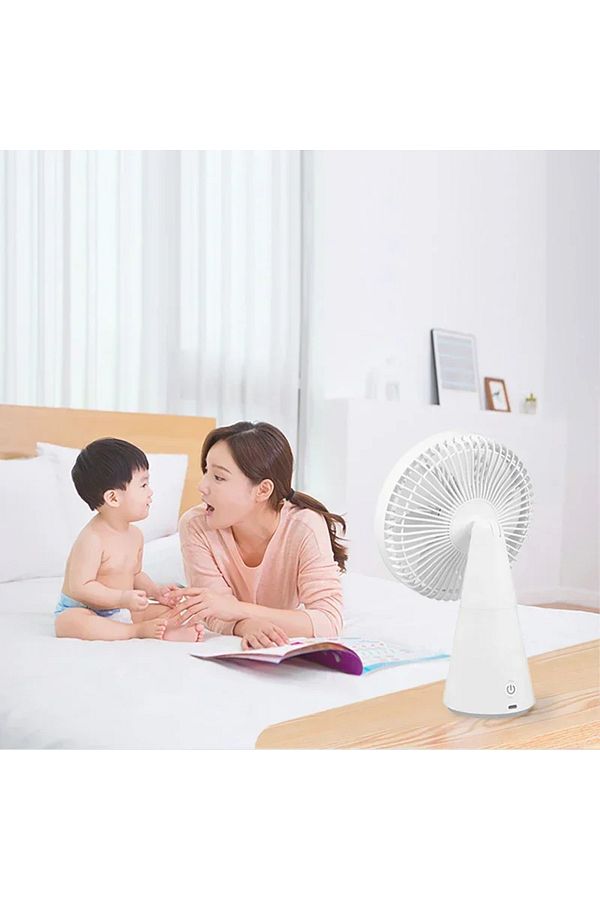 Xiaomi XIAOMI Mijia Portable Desk Fan Rechargeable USB Handheld Mini Electric Fans Student Cordless Air Trendyol