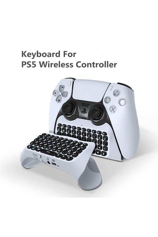 Choice-Wireless Keyboard for PS5 Controller Handle Bluetooth External Keyboard for Playstation5 ChatPad ... 1
