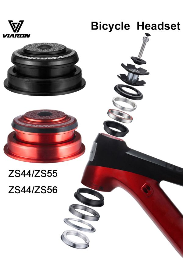 Choice Viaron Mtb Bike Headset Integrated 1 1 8 Steering Column 44 55 56MM Mountain Bicycle Press Bearin. Trendyol