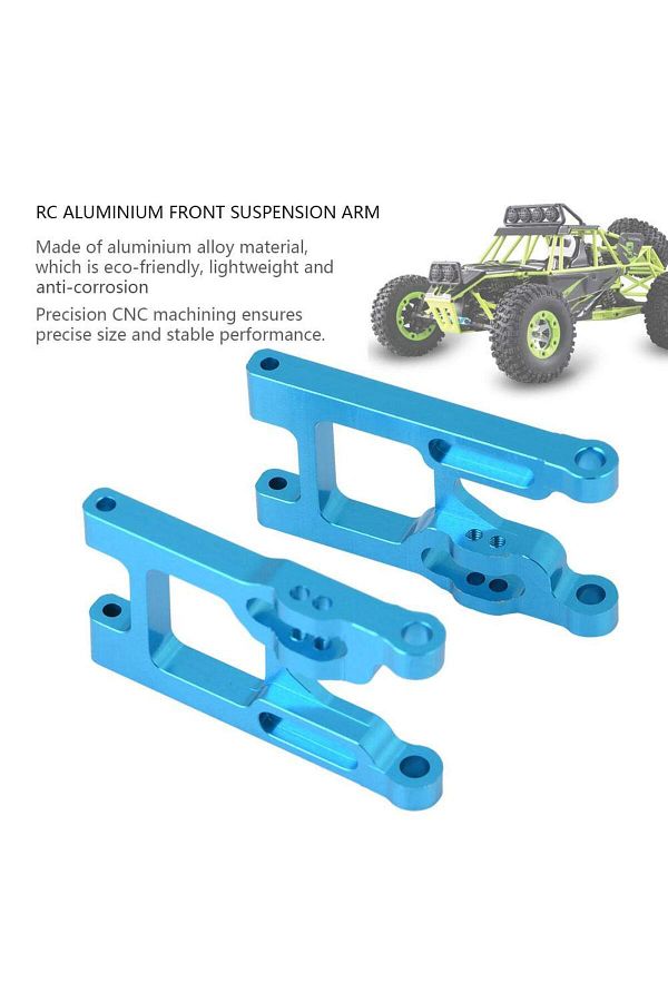 Choice RC Car Front Suspension Arms 2 Pcs Aluminium Alloy Front Suspension Arms with Screws for Wltoys Trendyol
