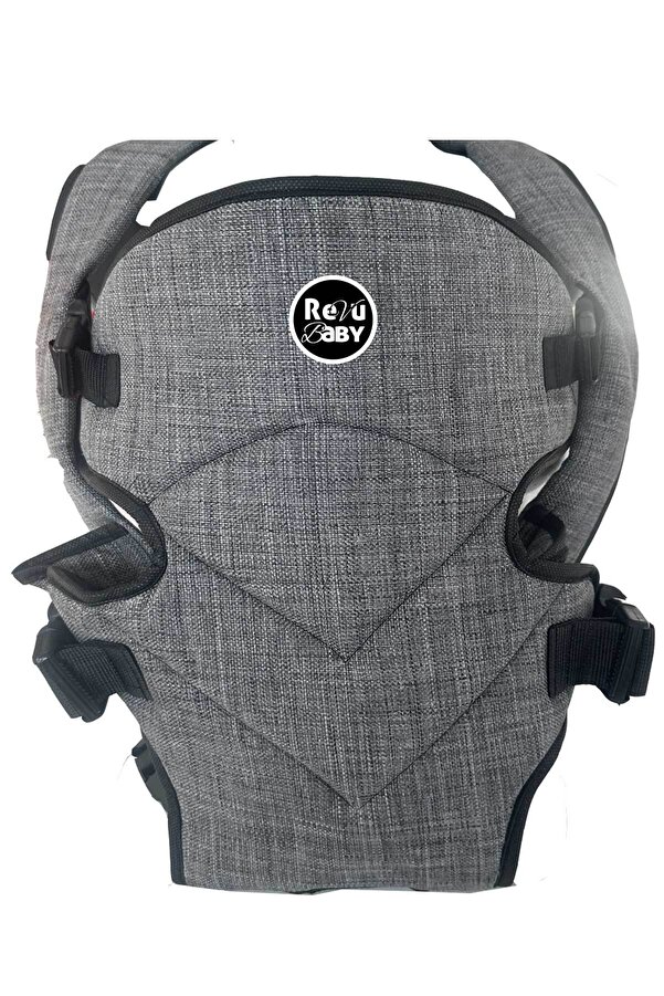 RevuBaby PRO Comfort Kanguru Gri Bebek Taşıma Çantası Ana Kucağı Anakucağı SLİNG