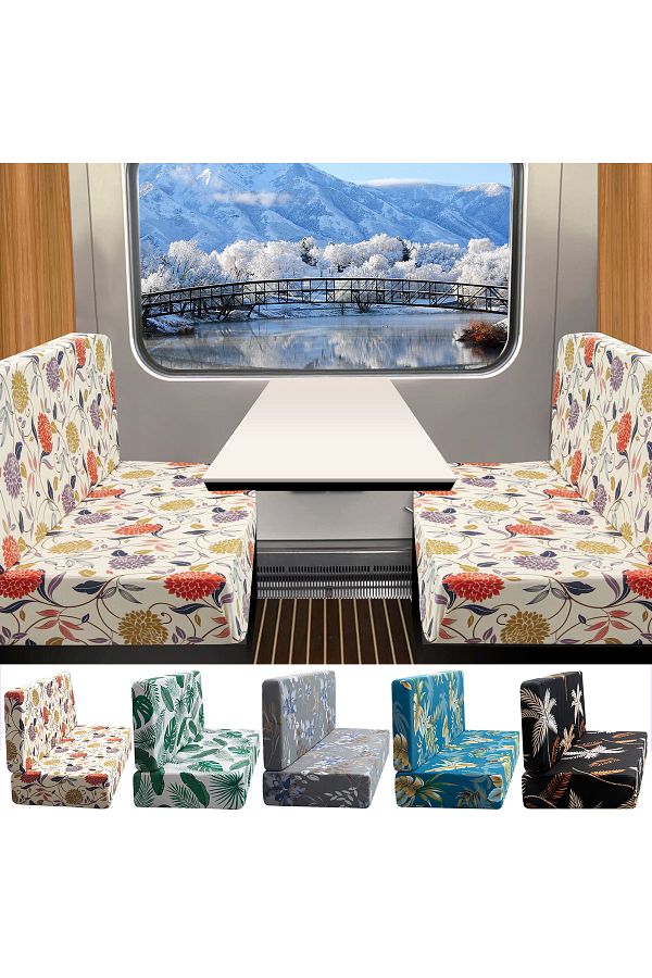 Choice Stretch Printed RV Dinette Couch Cushion Covers Sofa Seat Cover Protector Slipcovers with Elastic. Trendyol