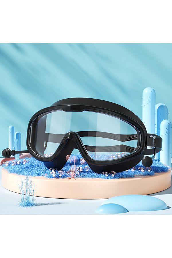 Choice Popular Online Waterproof And Anti Fog Large Frame Professional Diving Goggles Adult Swimming Go. Trendyol