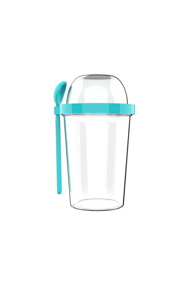 POPPARD-Turquoise Capsule 450 ml 100 ml Snack Container 1