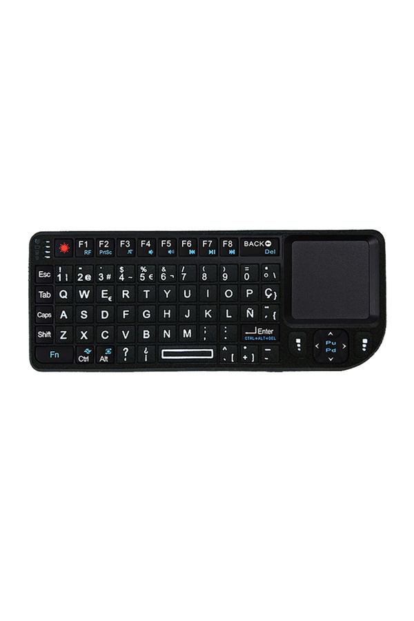 Choice A8 Mini Wireless Keyboard 2.4G 7 Color Backlit English Russian