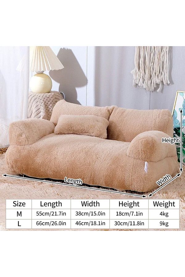 Soft pet sleeping cushion top