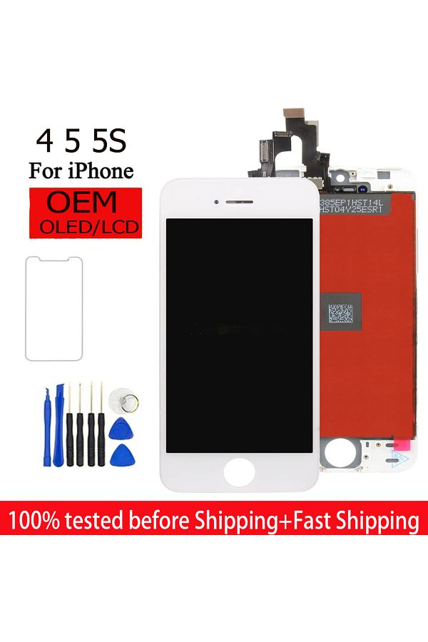 Choice-Quality LCD For iPhone 4 4s Display Touch Screen Digitizer Assembly For iPhone 4s 5 5s 5SE LCD Sc... 1