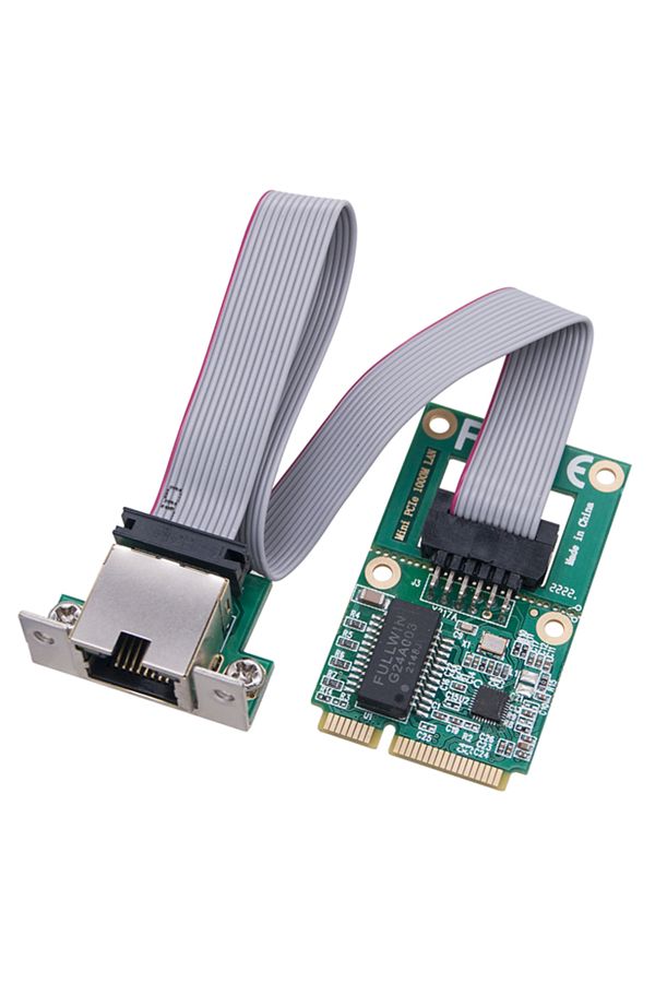 ALLOYSEED-Mini PCI-E Network Card RTL8111H Mini PCIe Network Adapter RJ45 Port Mini PCI Express Gigabit Eth... 1