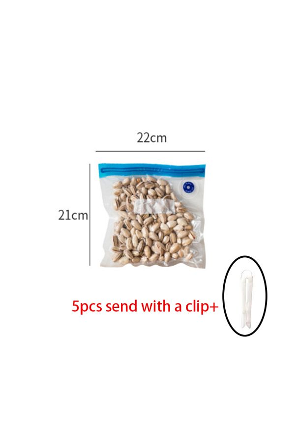 Vacuum zipper bags for food new arrivals