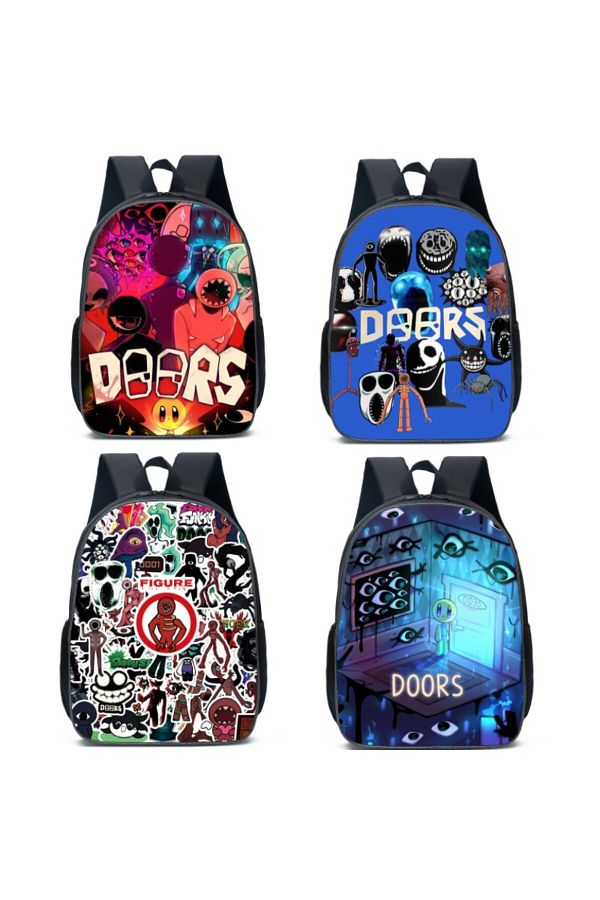 Choice Doors Roblox Figure Escape From The Door Backpack Children s School Bag Elementary School Student. Trendyol