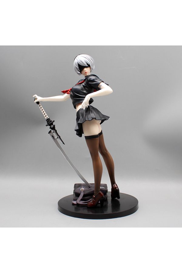 Choice-No2 Type B Figure Nier Automata Figures Yorha 2b Action Figures Pvc Mechanical Life Forms Statue ... 1