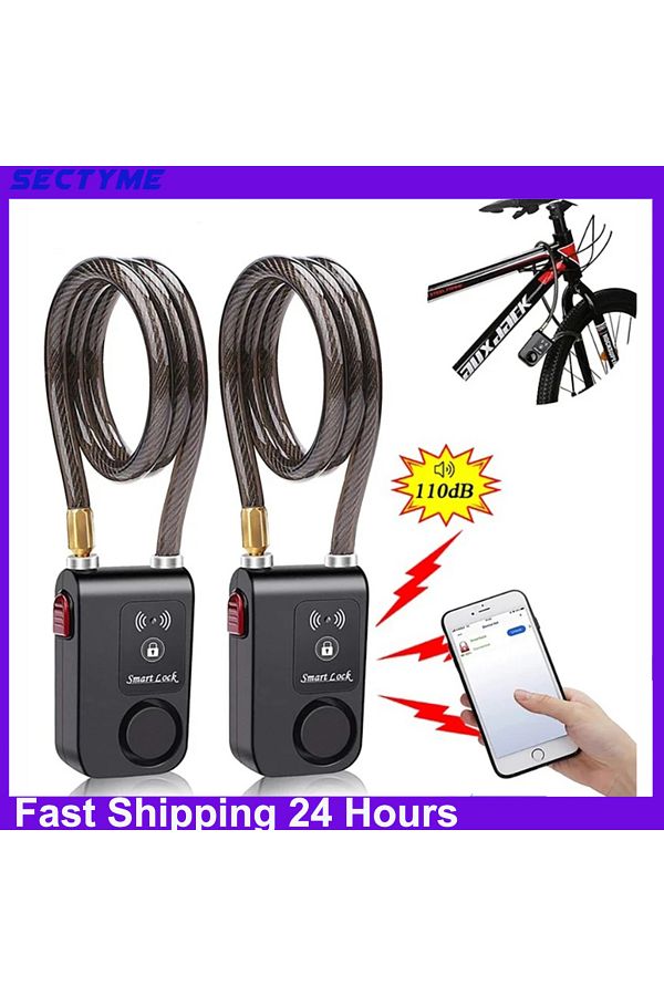 Choice Bluetooth Bike Motorcycle Anti Theft Lock Alarm Waterproof Burglar Vibration Bike Alarm Lock Syst. Trendyol