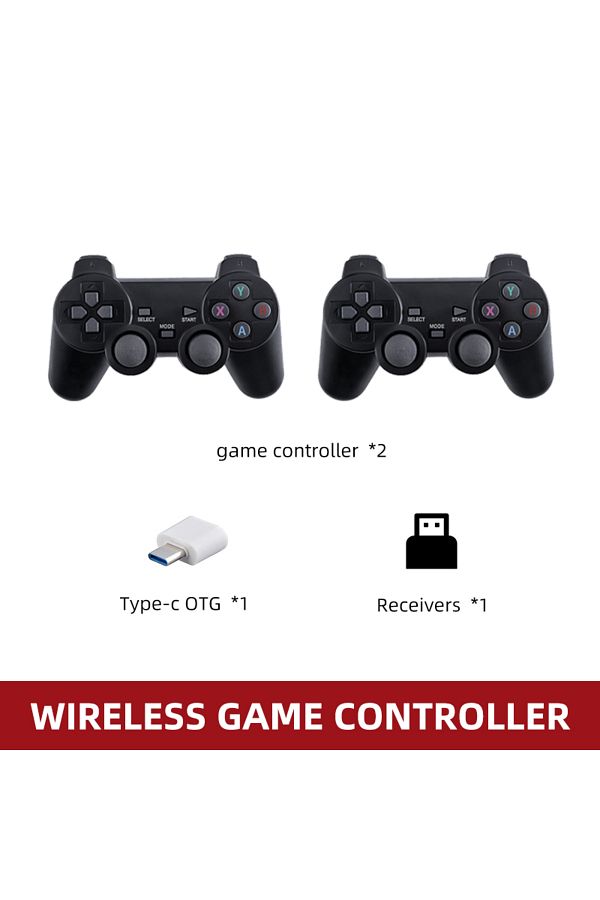 VILCORN-Game Arcade Keyboard Wireless Controller for M8/M15 Retro Video Game Consoles 1