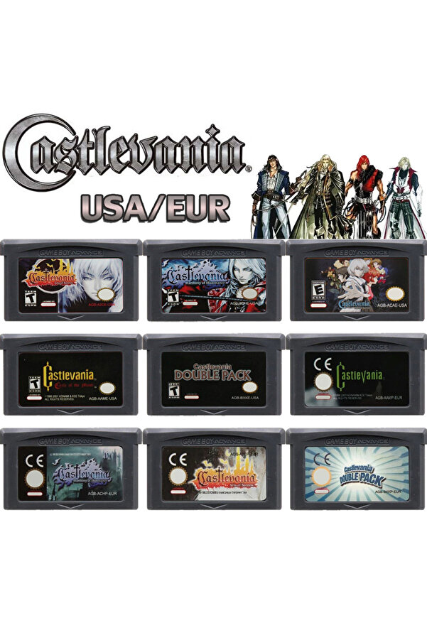 GBA Game Cartridge 32-Bit Video Game Console Card Grand Theft