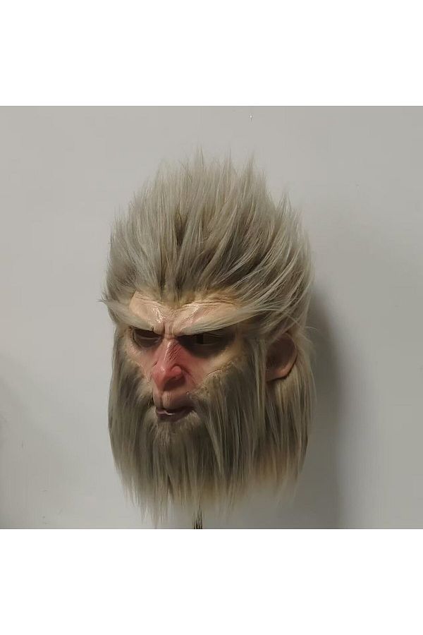 Choice-Game High Quality Black Myth Wukong Destiny Man Cosplay Game Wu Kong Mask Emulsion Halloween Part... 1